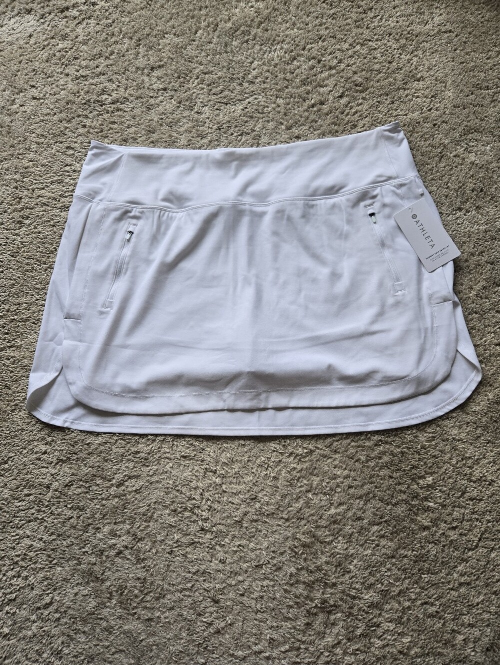 Athleta Fairway Golf Skort Womens 3X White